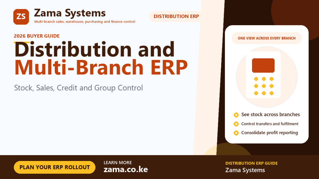 Distribution and Multi-Branch ERP