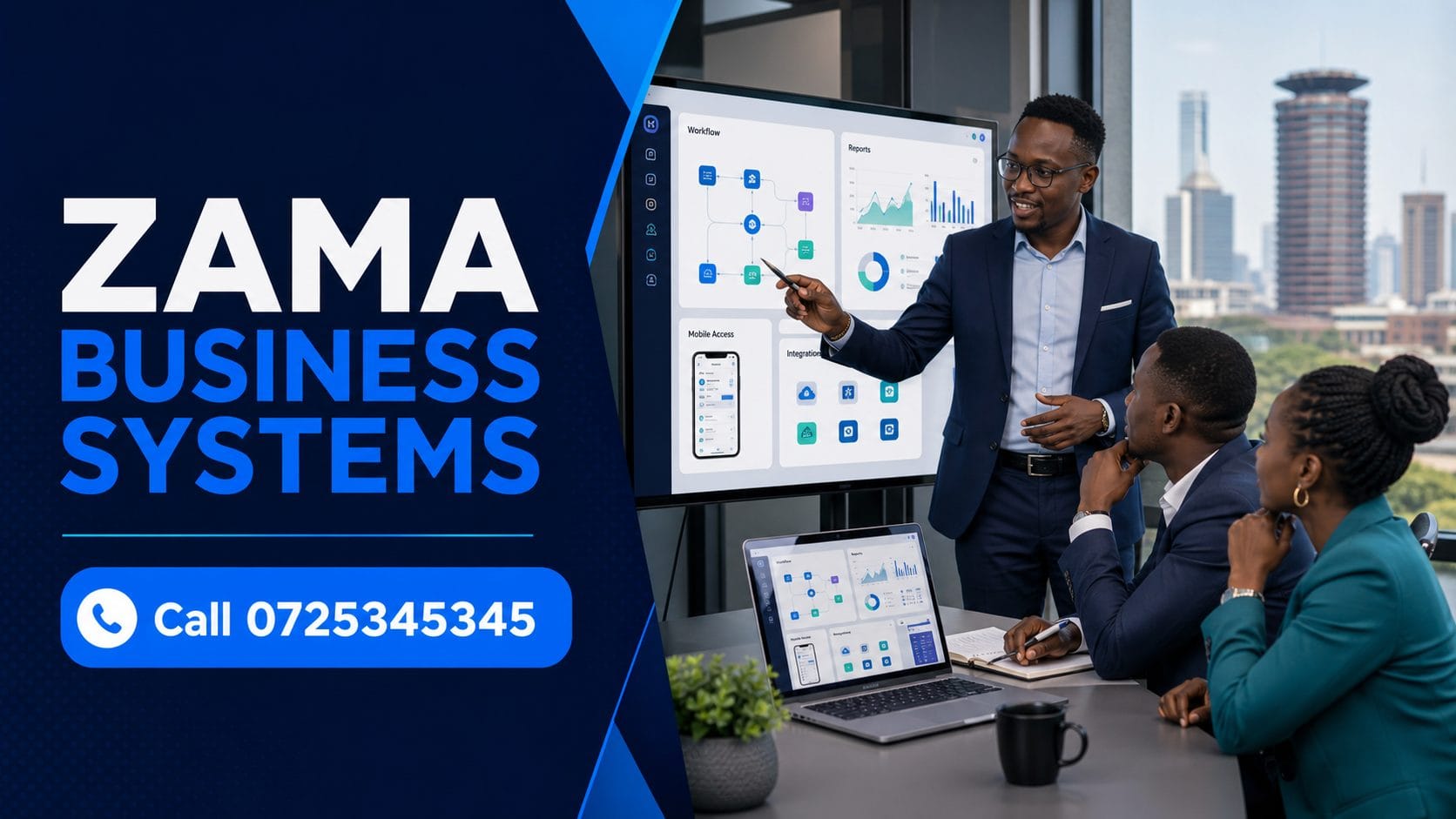 construction project management software Kenya by Zama Web Experts with phone number 0725345345