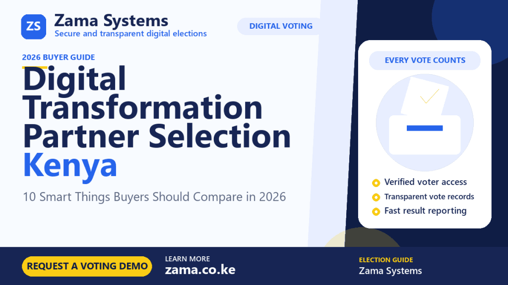 Digital Transformation Partner Selection Kenya