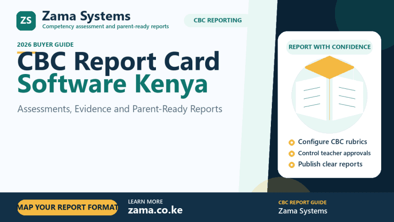 CBC Report Card Software Kenya