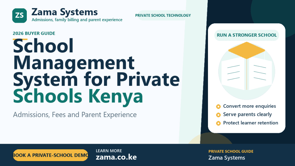 School Management System for Private Schools Kenya
