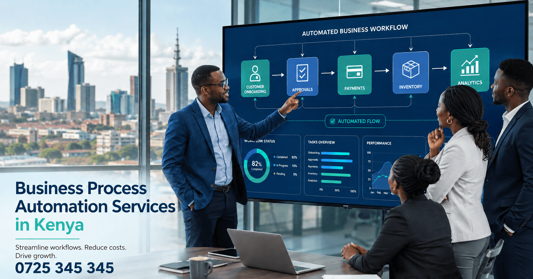 business process automation services in Kenya