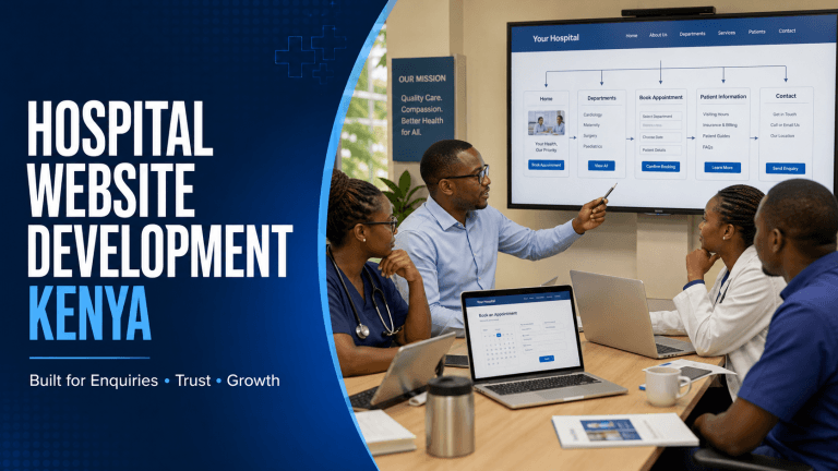 Hospital Website Development Kenya