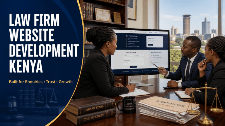 Law Firm Website Development Kenya