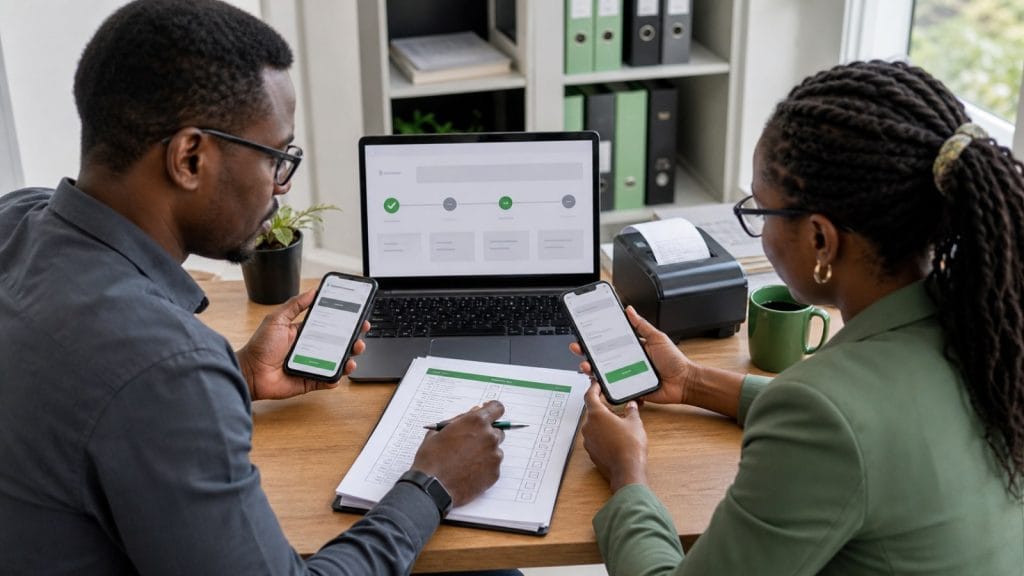 M-Pesa integration developers Ruiru testing payment status and reconciliation
