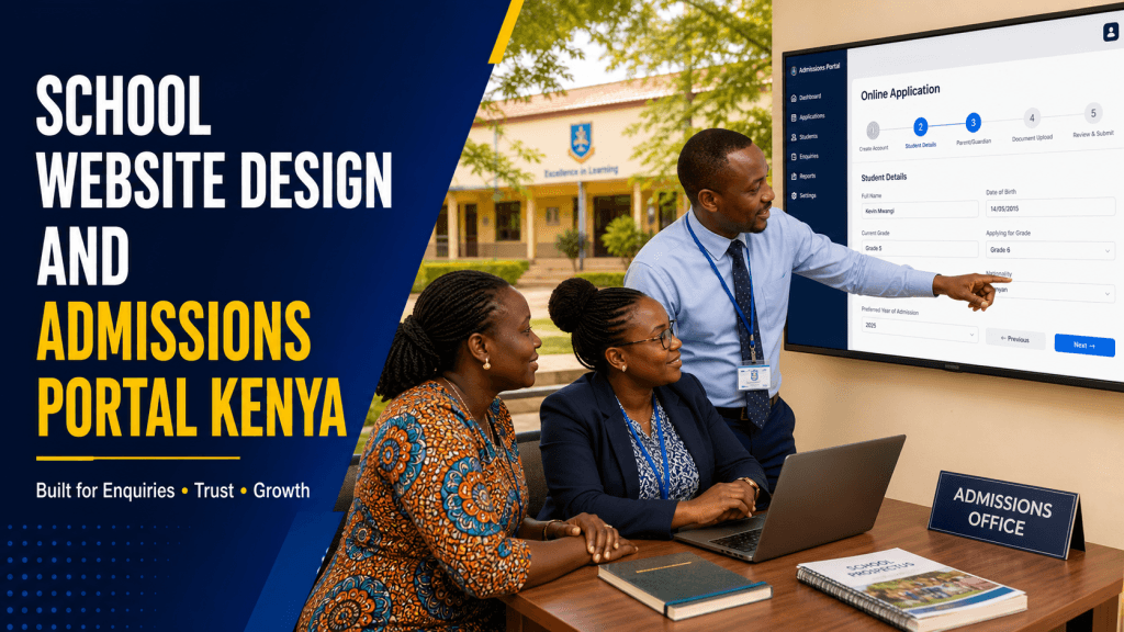 School Website Design and Admissions Portal Kenya