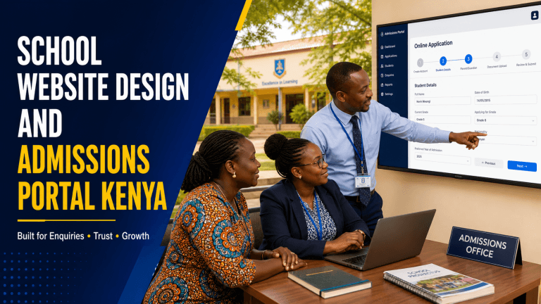 School Website Design and Admissions Portal Kenya