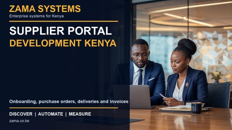 Supplier Portal Development Kenya