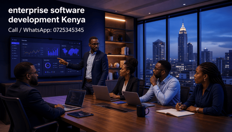 enterprise software development Kenya classic guide - Call or WhatsApp 0725345345