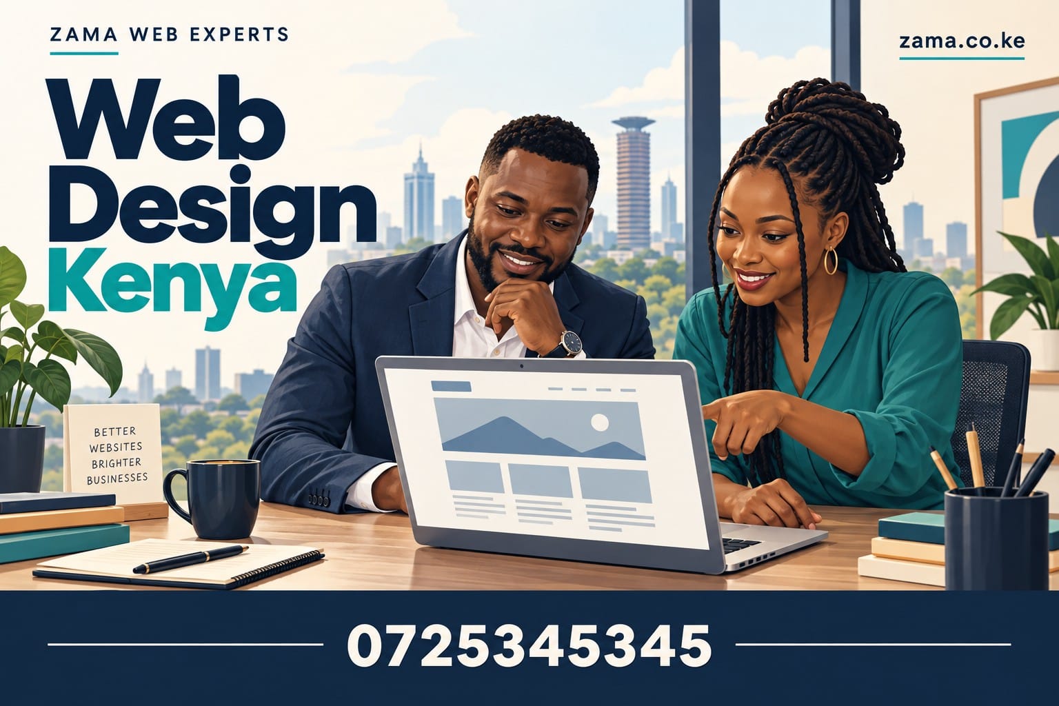 web design kenya — Zama Web Experts, call 0725345345