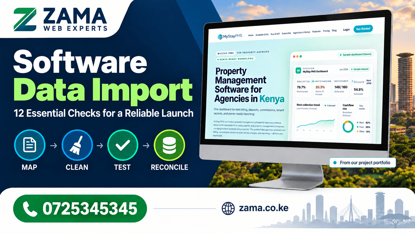 software data import guide by Zama Web Experts — 0725345345