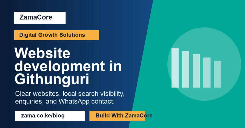 Website development in Githunguri