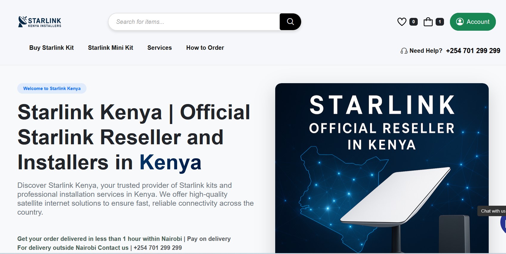 Starlink kenya installers